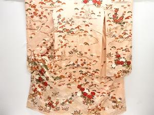 花筏模様刺繍振袖・長襦袢セット